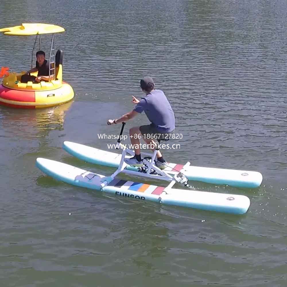 Woven Inflatable Mat Water Bike